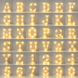 Lampe LED Lettres Lumineuses De 16cm